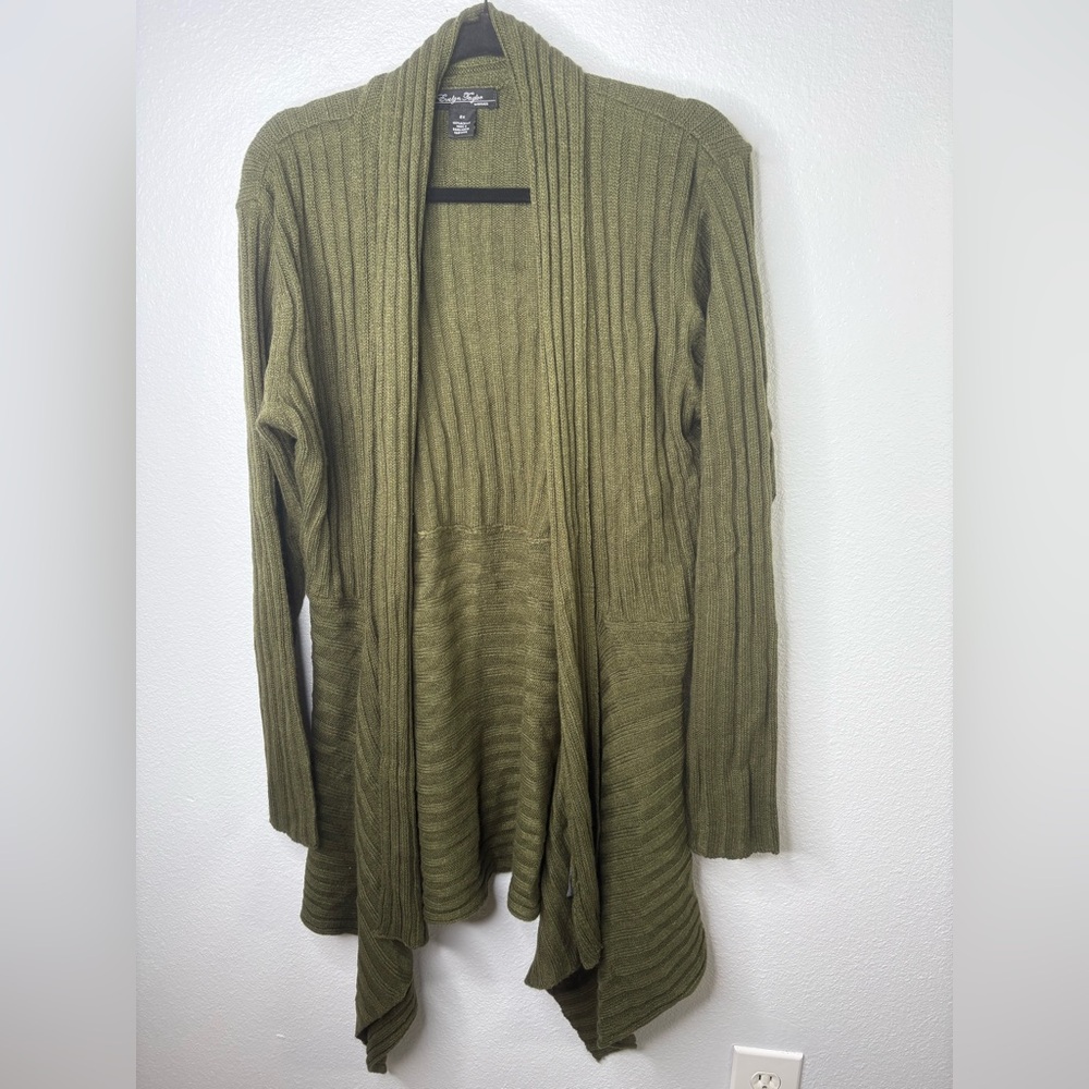 Evelyn Taylor size 2X Long Cardigan